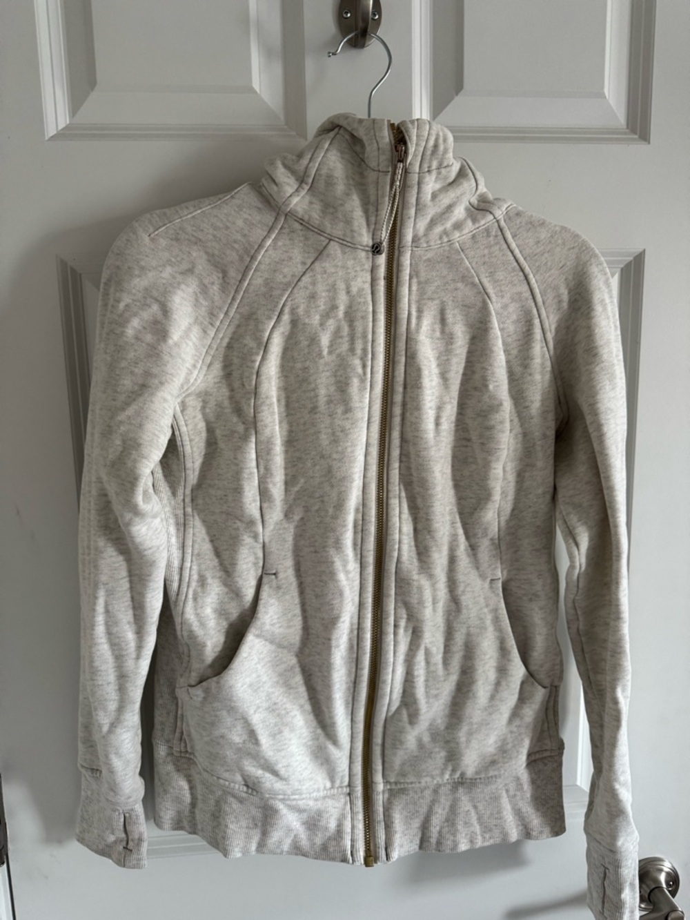 Lululemon Scuba Oversized Gray Hoodie